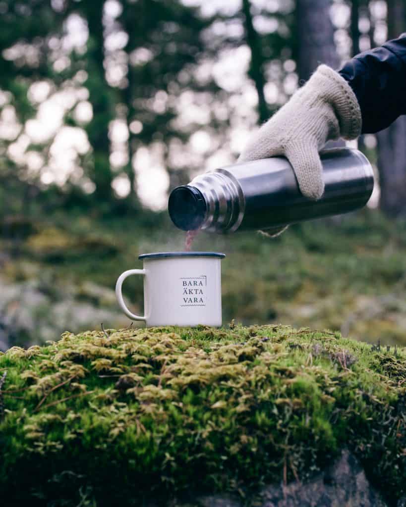 kaffe ut i naturen